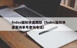 fedex国际快递跟踪（fedex国际快递查询单号查询电话）